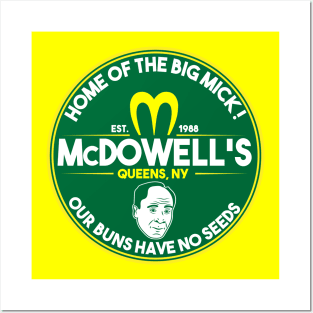 McDowell's Home of the big Mick Posters and Art